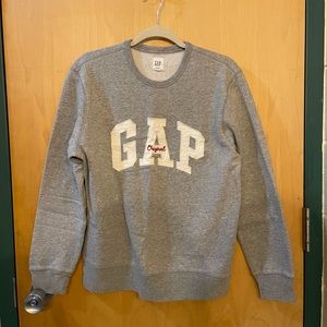 Gap Embroidered Logo Crewneck Sweatshirt